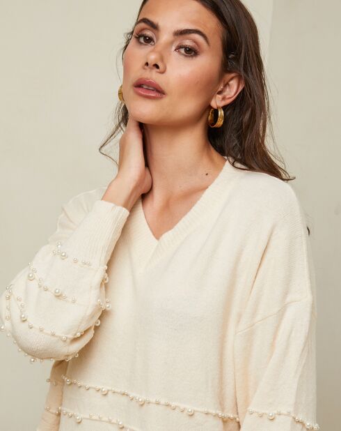 Pull Stella beige