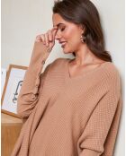 Pull Oriane camel