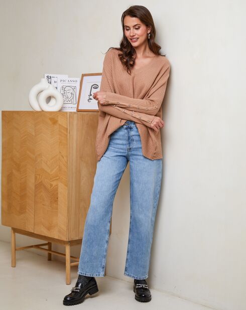 Pull Oriane camel