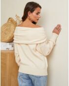 Pull Laure beige