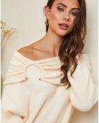 Pull Laure beige