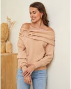 Pull Laure camel