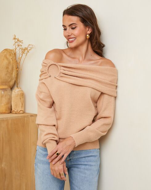 Pull Laure camel