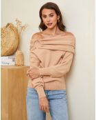 Pull Laure camel