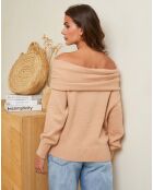 Pull Laure camel