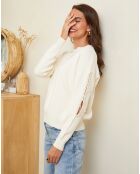 Pull Blandine ecru
