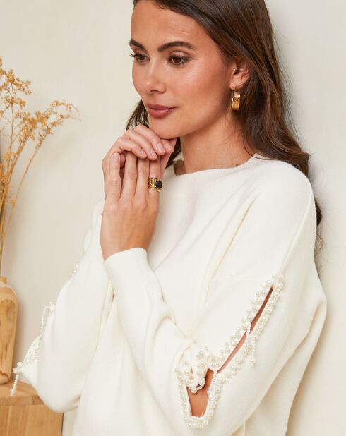Pull Blandine ecru