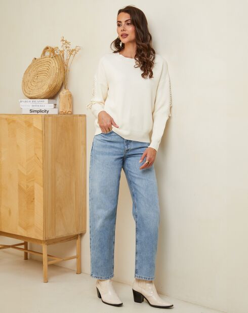 Pull Blandine ecru