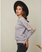Pull Blandine gris