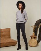Pull Blandine gris