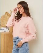 Pull Blandine rose