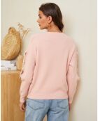 Pull Blandine rose