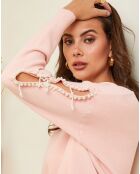 Pull Blandine rose