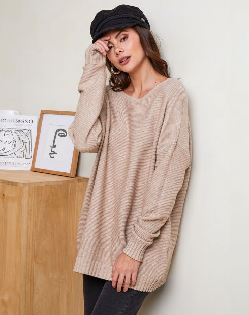 Pull Olivia camel