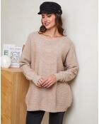 Pull Olivia camel