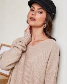 Pull Olivia camel