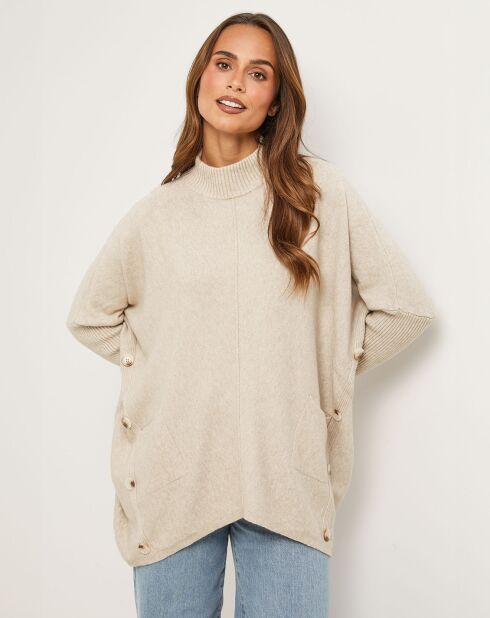 Pull Cecile taupe