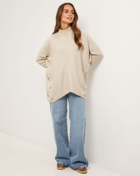 Pull Cecile taupe