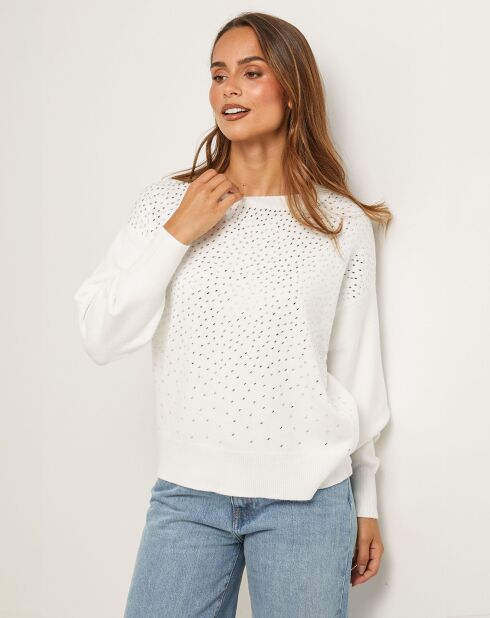 Pull Julie blanc
