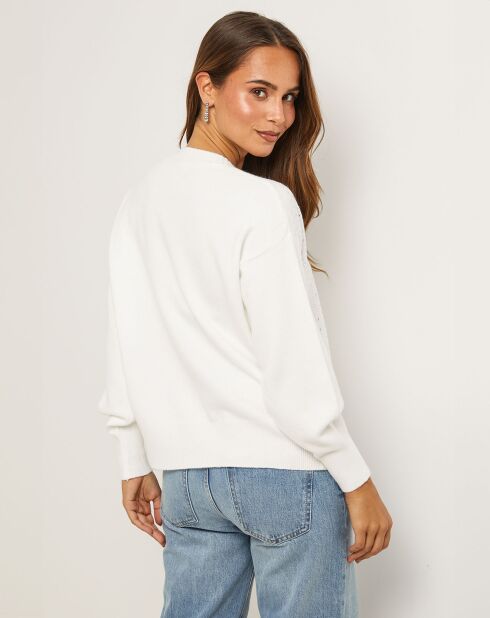 Pull Julie blanc