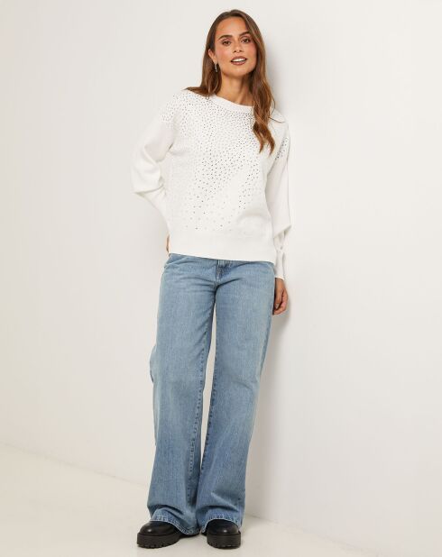 Pull Julie blanc