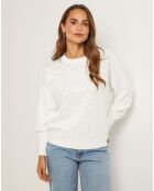 Pull Julie blanc