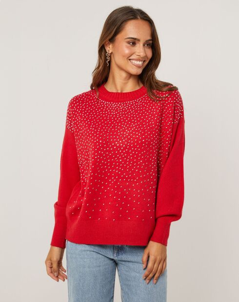Pull Julie rouge