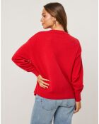 Pull Julie rouge