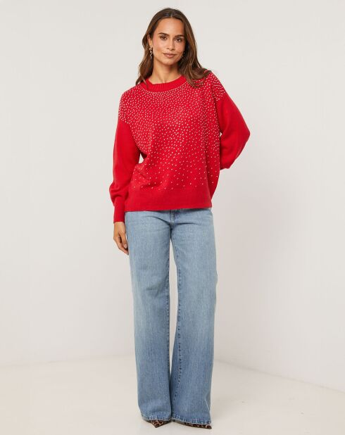 Pull Julie rouge