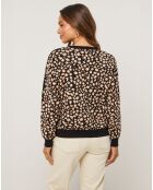 Pull Alice noir/camel