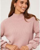 Rosafarbener Pullover Justine