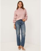 Rosafarbener Pullover Justine