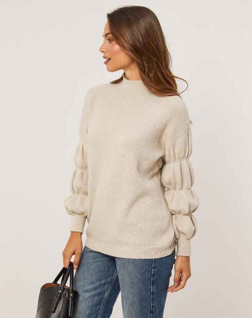 Pull Justine taupe