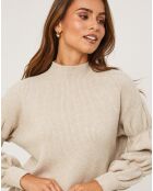 Pull Justine taupe