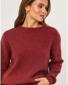 Pull Juliette bordeaux