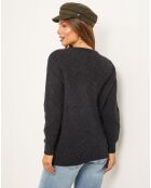 Juliette schwarzer Pullover