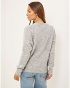 Pull Martha gris clair