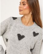 Pull Martha gris clair