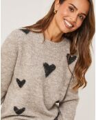 Pull Martha taupe