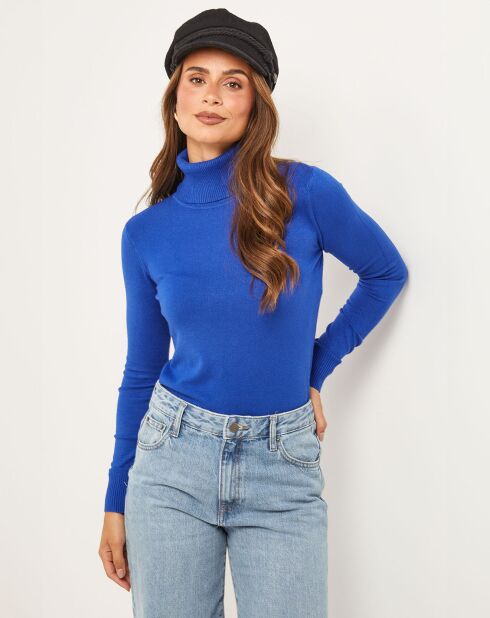 Pull en Cachemire mélangé Heloise royal