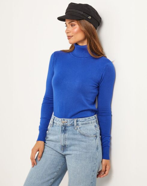 Pull en Cachemire mélangé Heloise royal