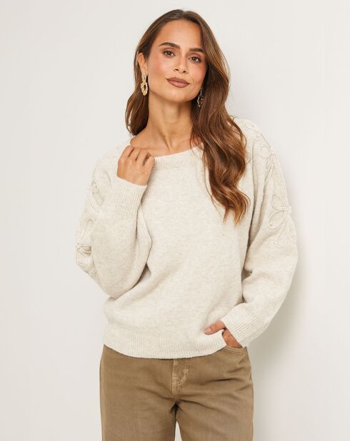 Pull Alix beige