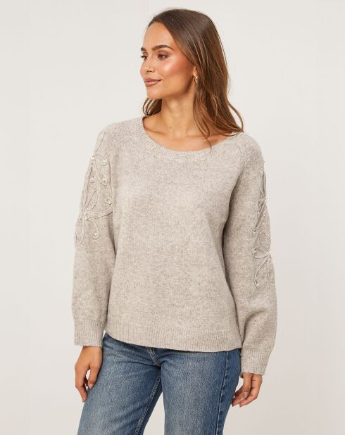 Pull Alix taupe