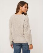 Pull Alix taupe