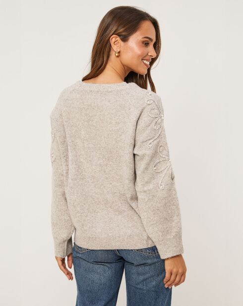 Pull Alix taupe