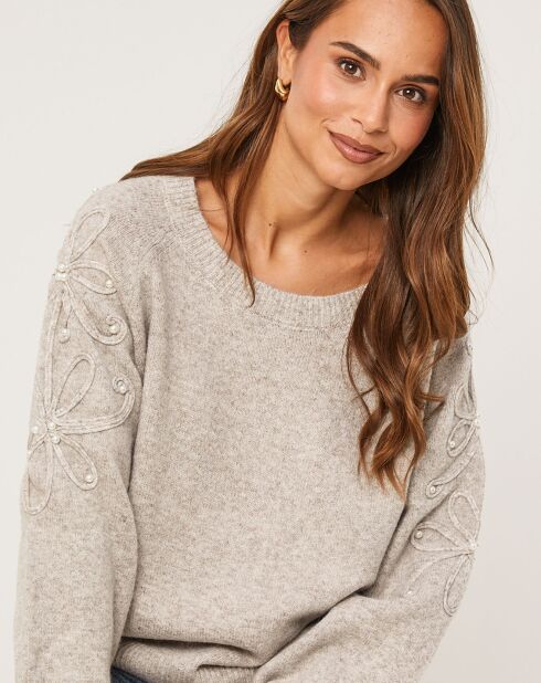 Pull Alix taupe