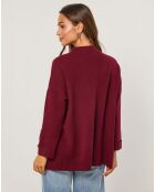 Pull Hadja bordeaux