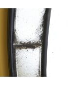 Miroir oval avec finition mercurisée sonia