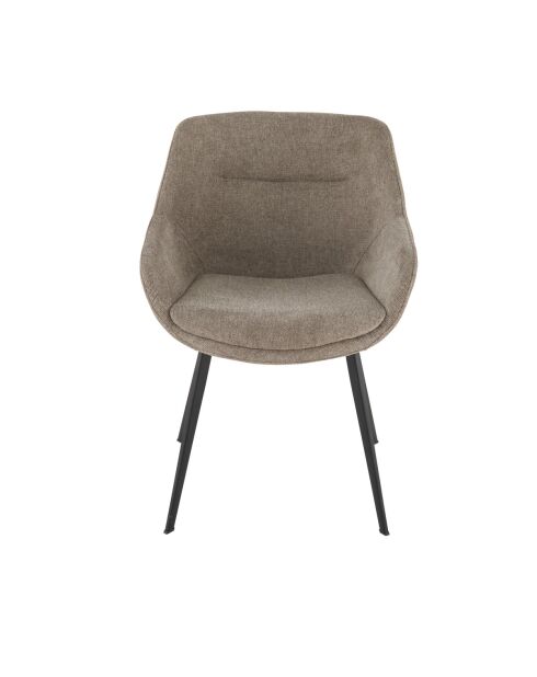 Bridge taupe Colombe lot de 2 - 64 x 68 x 79 cm