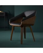 Bridge brad vinyle noir